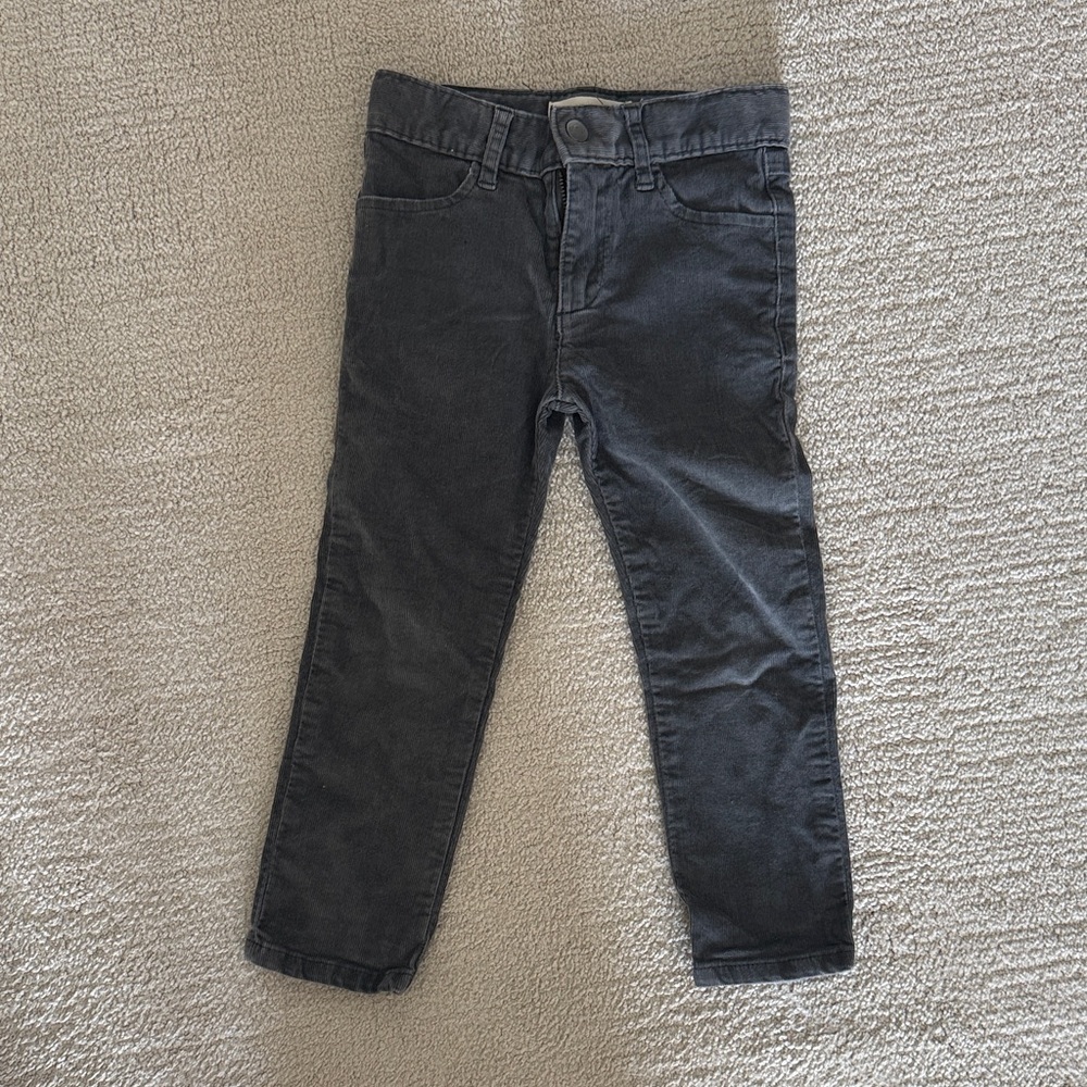Appaman Kids Gray Corduroy Pants